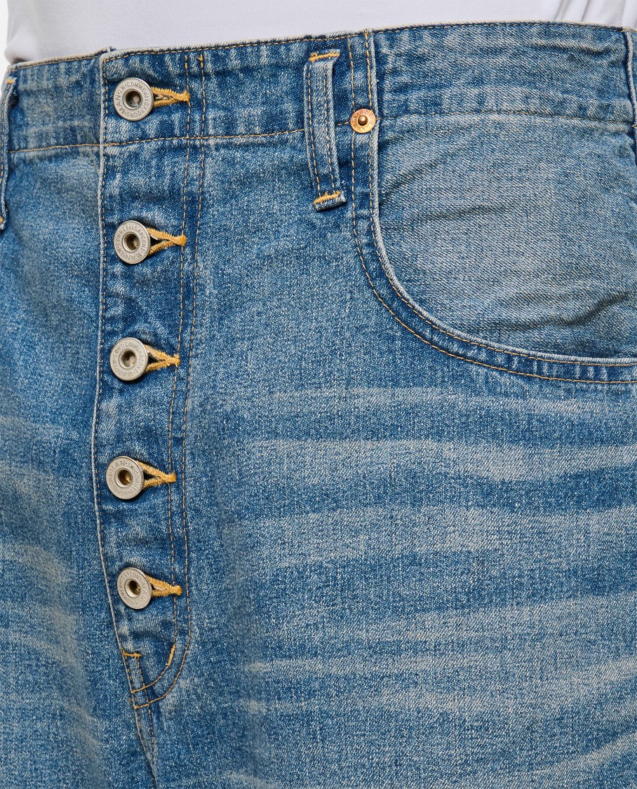 Junya Watanabe Regular Denim Jeans In Blue