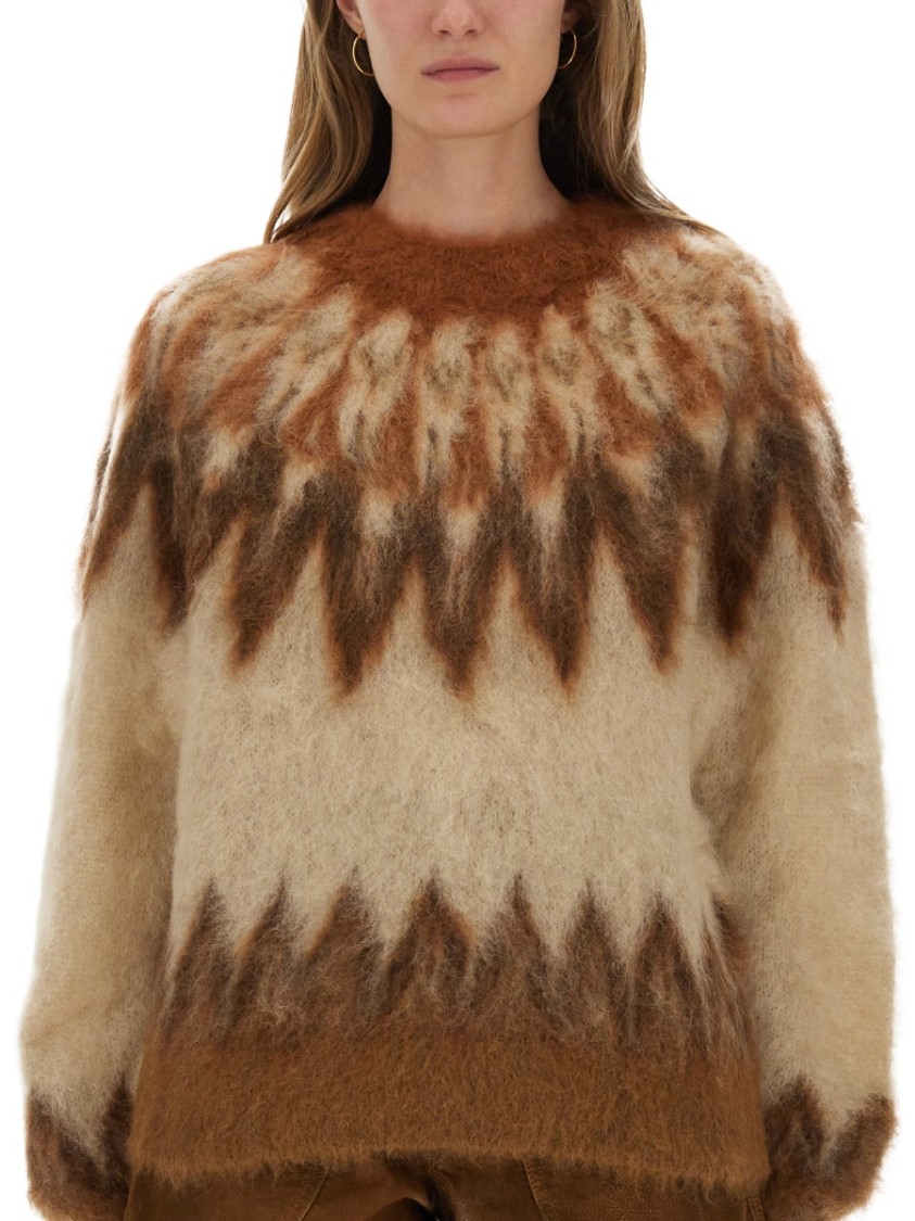 Isabel Marant Étoile Sweater Isabel Marant Etoile Woman Color Multicolor In Brown