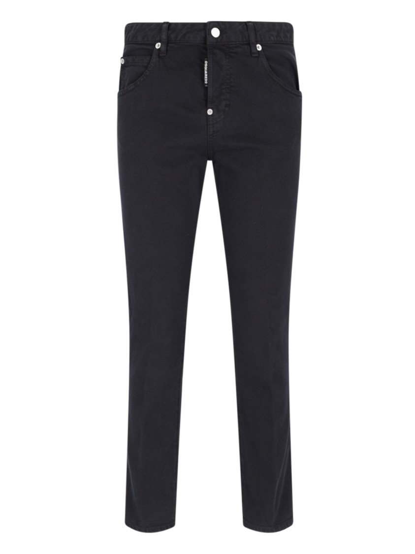 Dsquared2 Vaqueros Rectos - Negro In Black