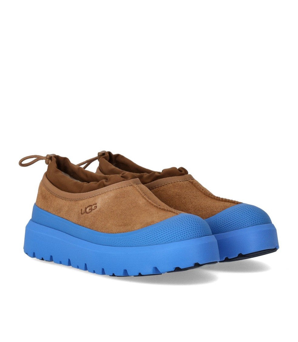 Ugg Tasman Weather Hybrid Chestnut Big Sky Slipper In Multi