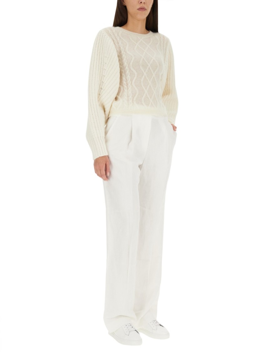Shop Fabiana Filippi Textured Knit Sweater