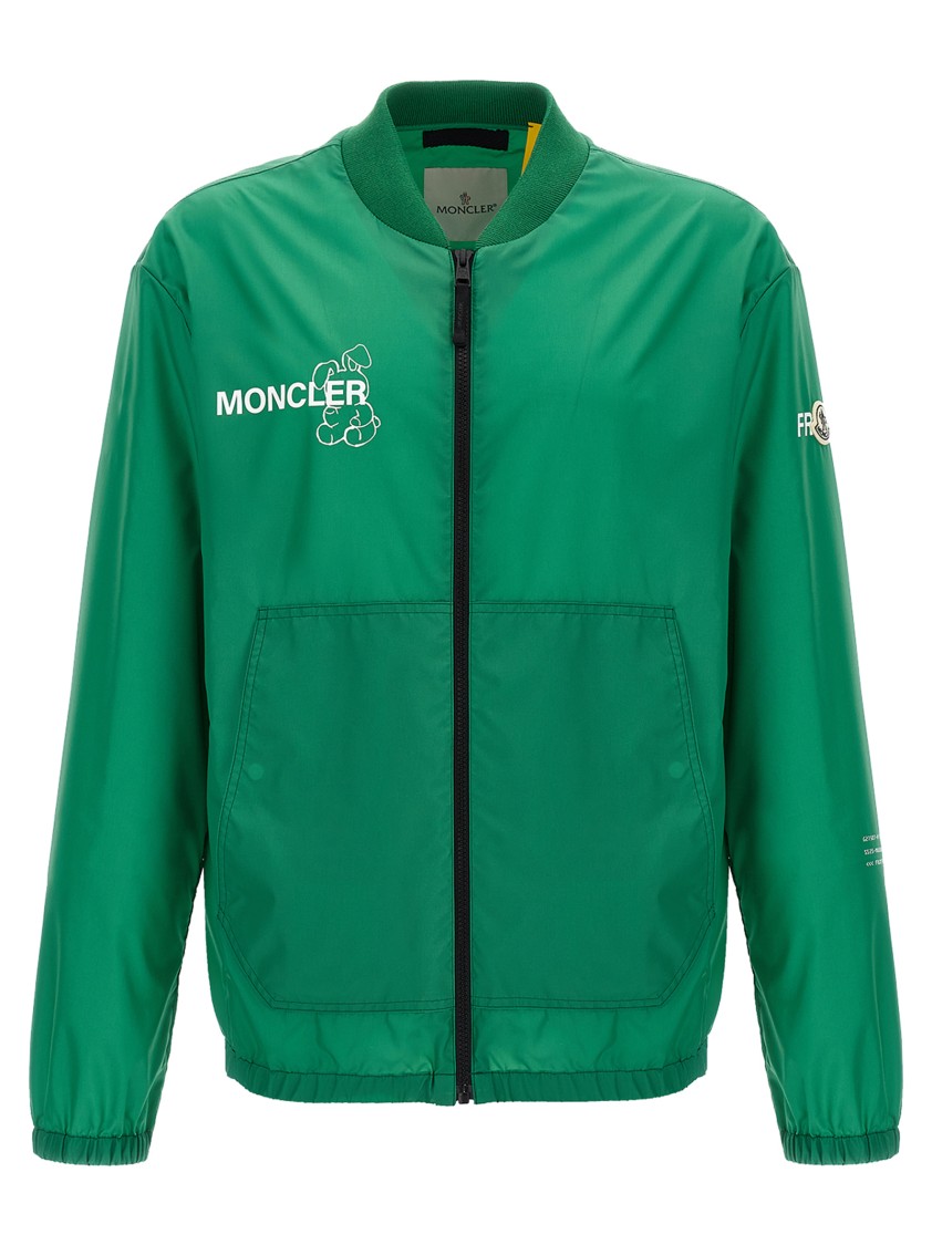 Moncler Genius Moncler X Fragment Hiroshi Fujiwara Ostria Bomber Jacket With Zip Closure