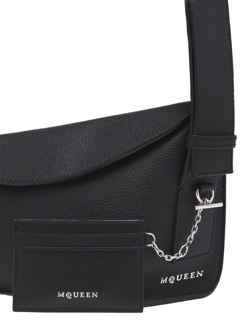 Alexander Mcqueen Card Holder In Black