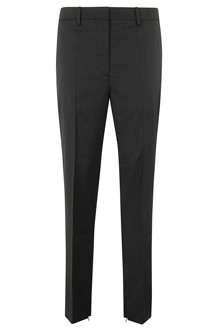 Helmut Lang Wool Bootcut Pants Black In Black