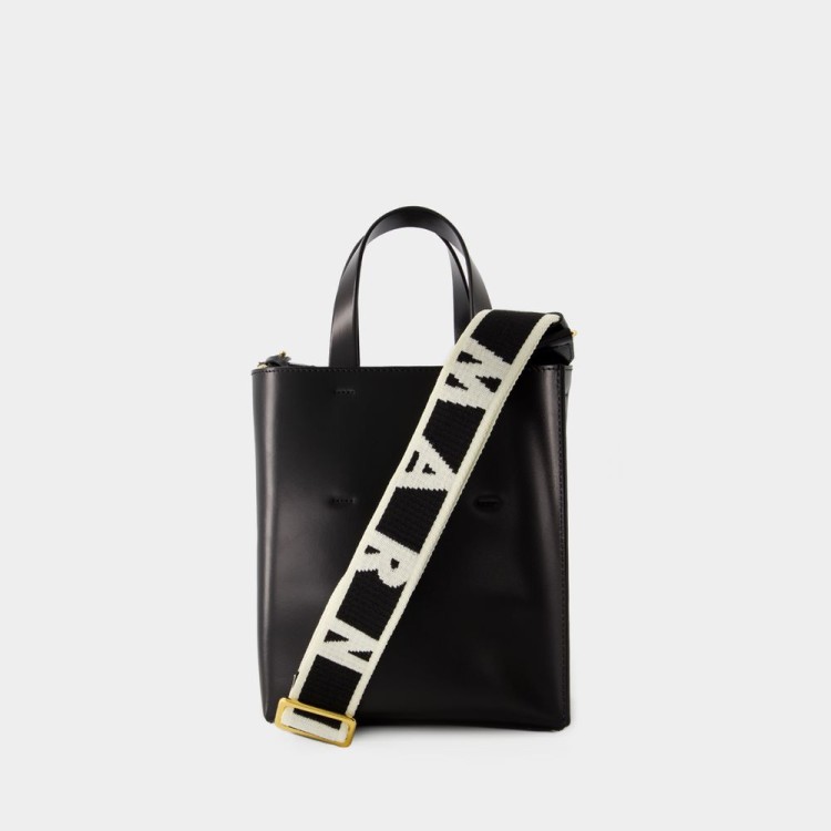 Marni Museo Mini Crossbody - Leather - Black Tote Bag | THE LIST