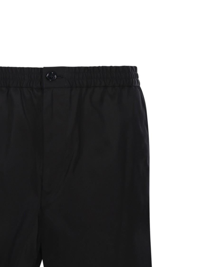 AMI ALEXANDRE MATTIUSSI AMI ELASTICATED WAIST SHORTS