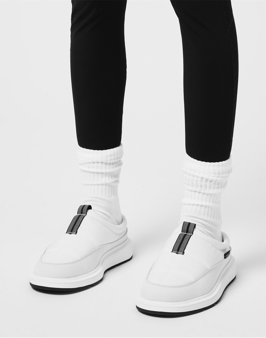 Canada Goose Cypress Puffer Mules In White