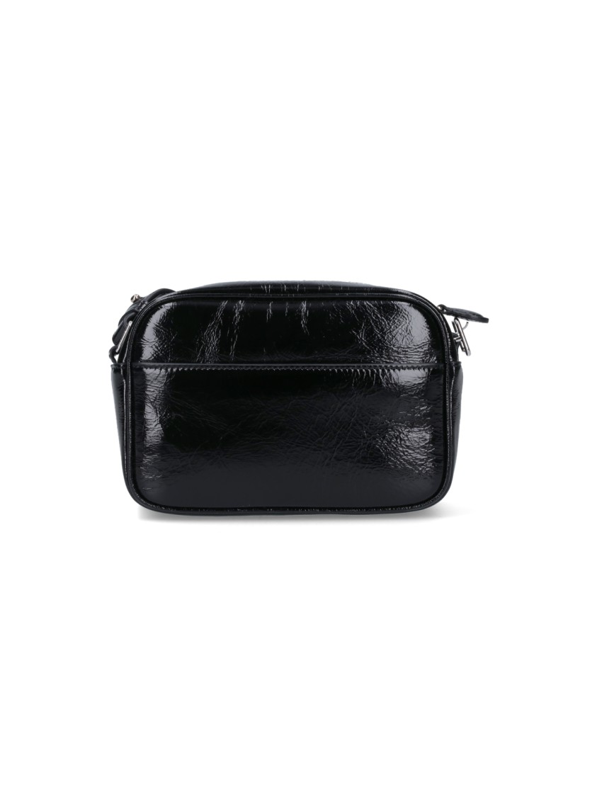 Courrèges "reedition Camera Bag" Shoulder Bag – Black In Black