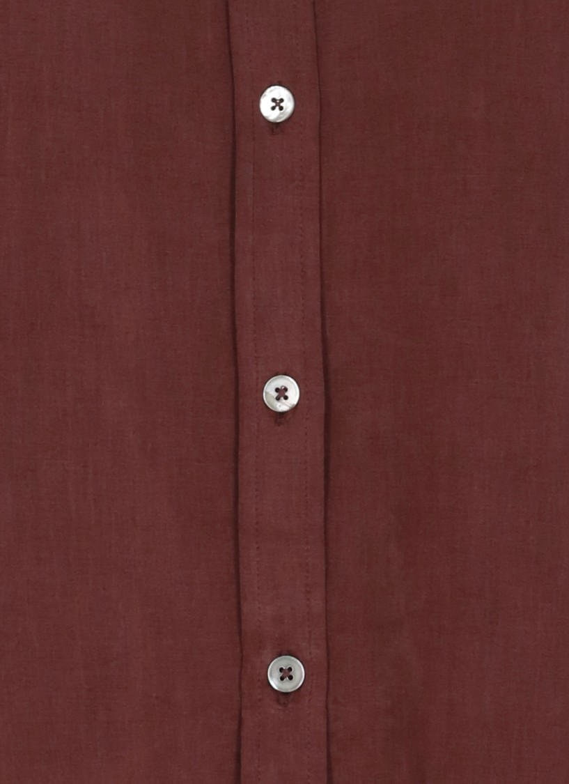 Roberto Ricci Designs Cupro Wom Shirt In Burgundy