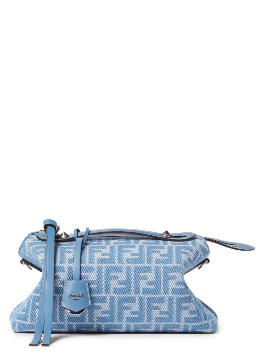 Fendi By The Way Soft Medium Shoulder Bag In Blue