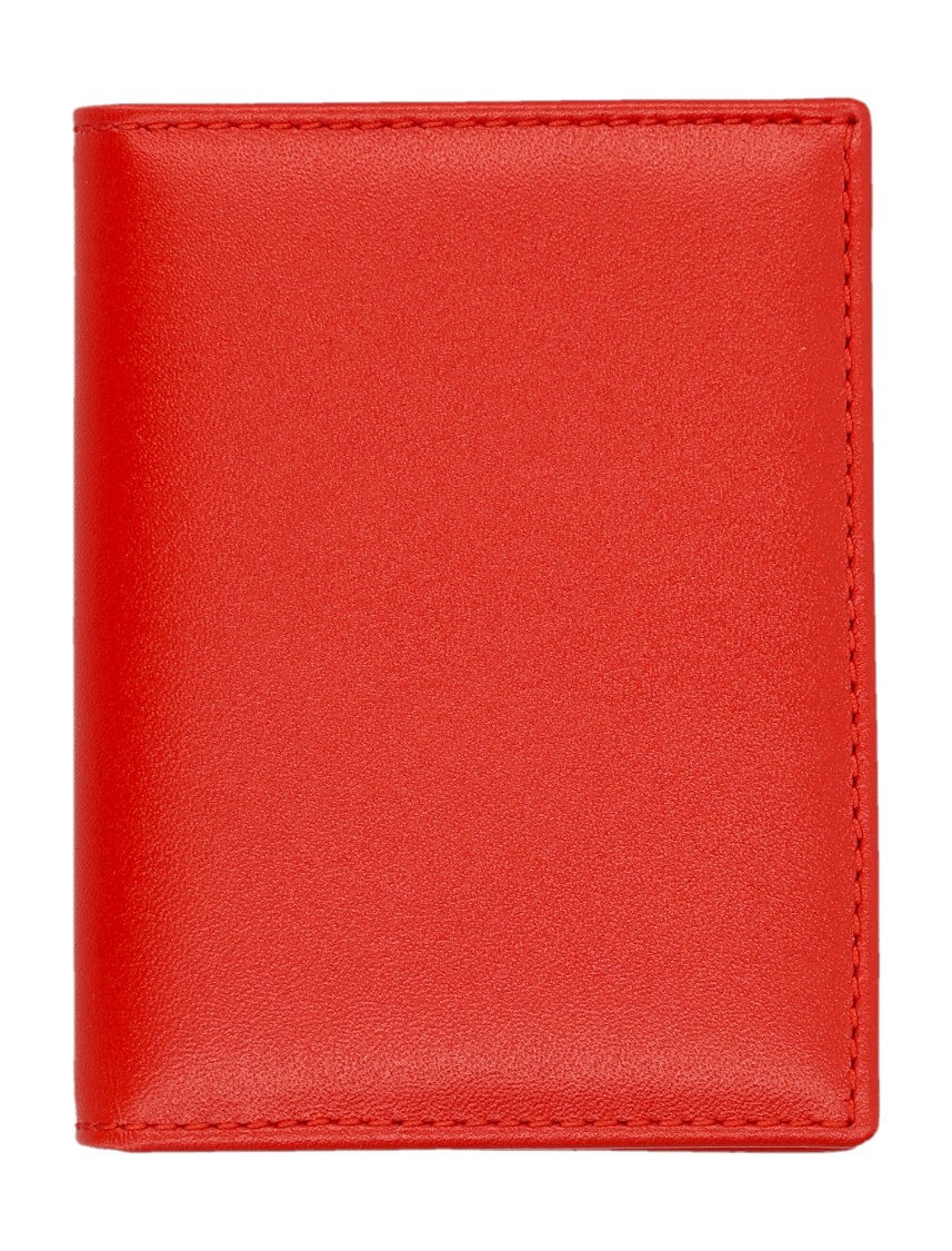 COMME DES GARÇONS COMME DES GARÇONS LEATHER CARDHOLDER WITH MINIMALIST DESIGN