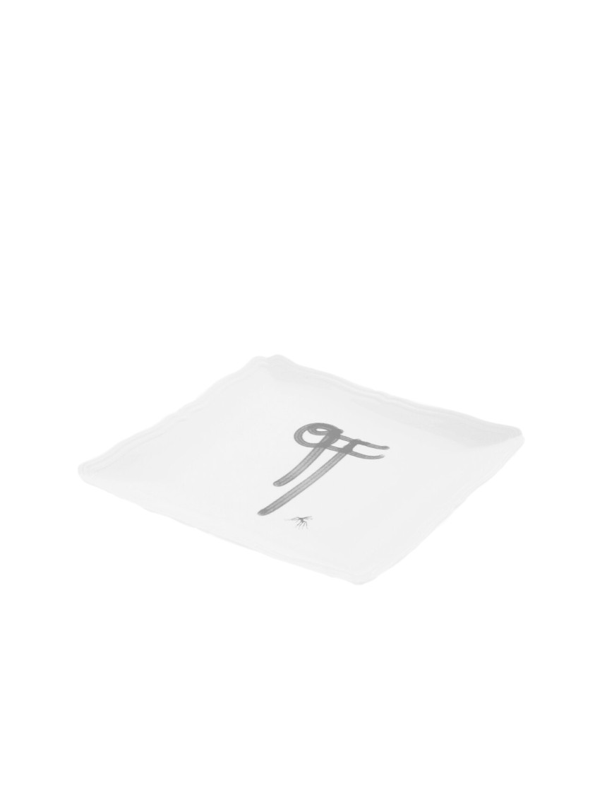 Off-white 1735 Traywhite Squared Tray Plate In White