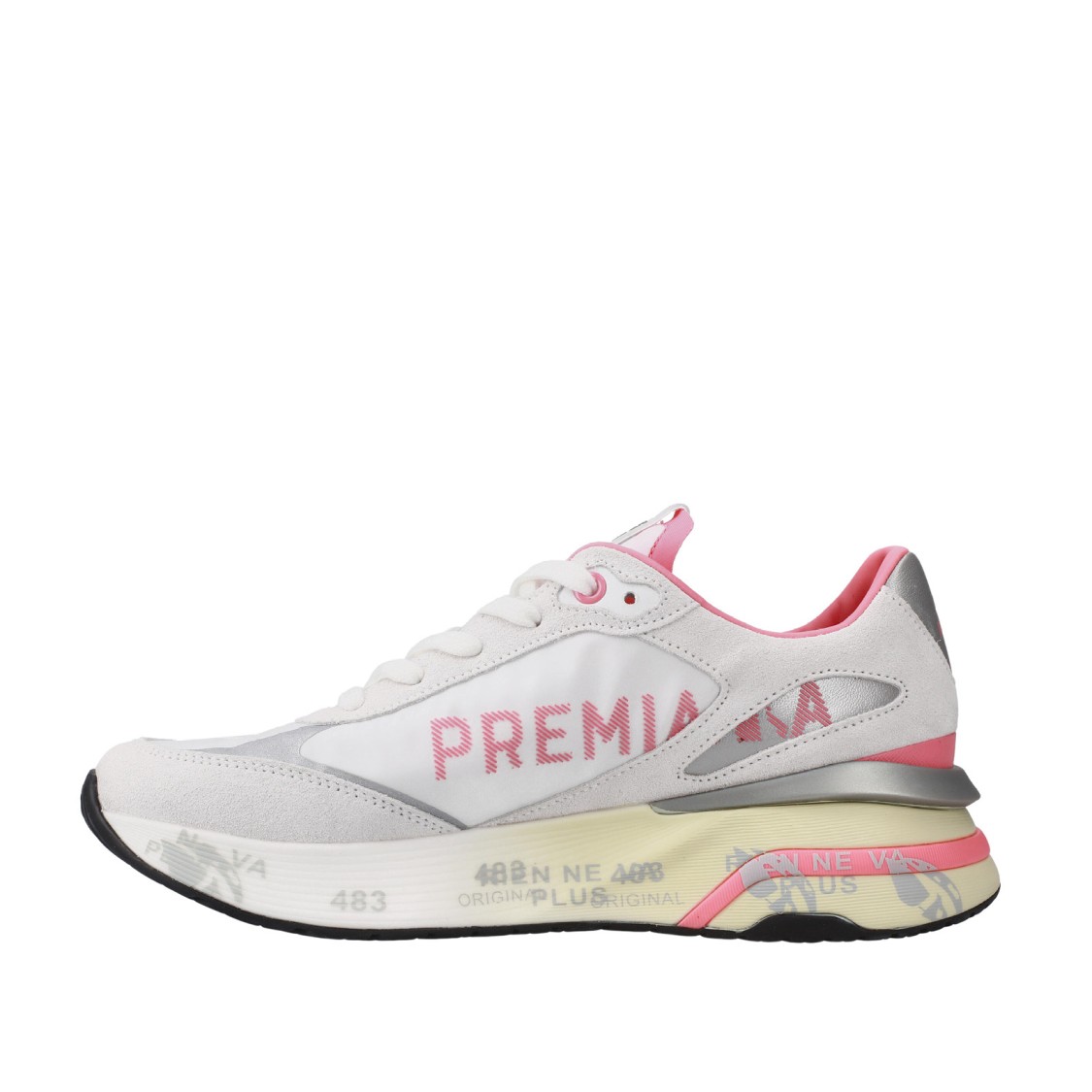 Premiata Moerund 7467 Sneakers With A Raised Sole