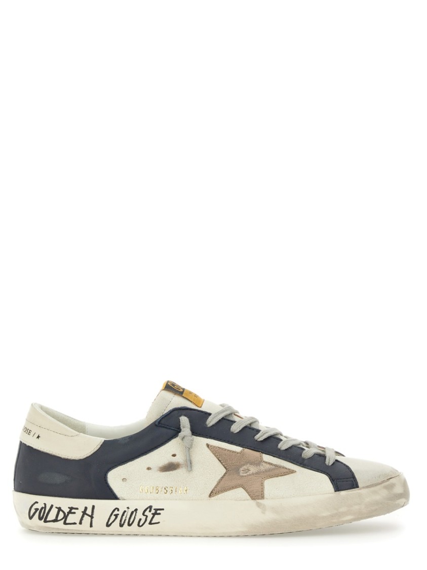 Shop Golden Goose "superstar" Sneakers In White