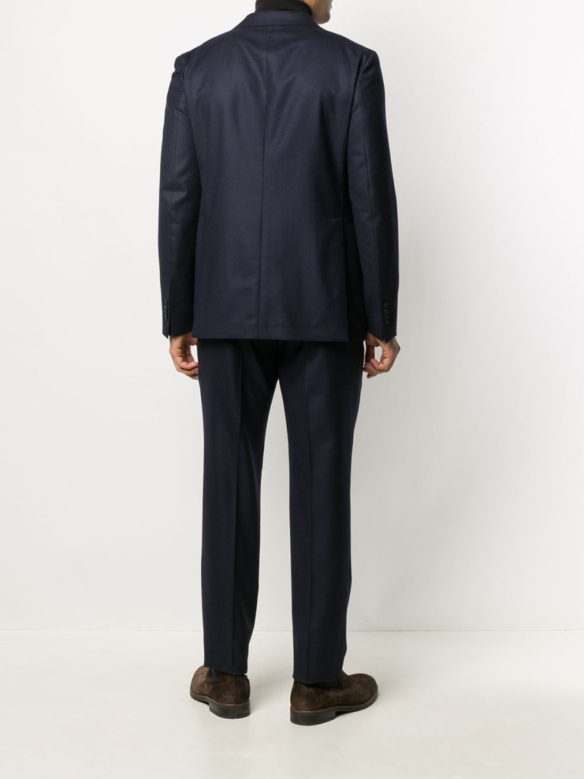 Tagliatore Single-breast Notch-lapel Blazer In Black