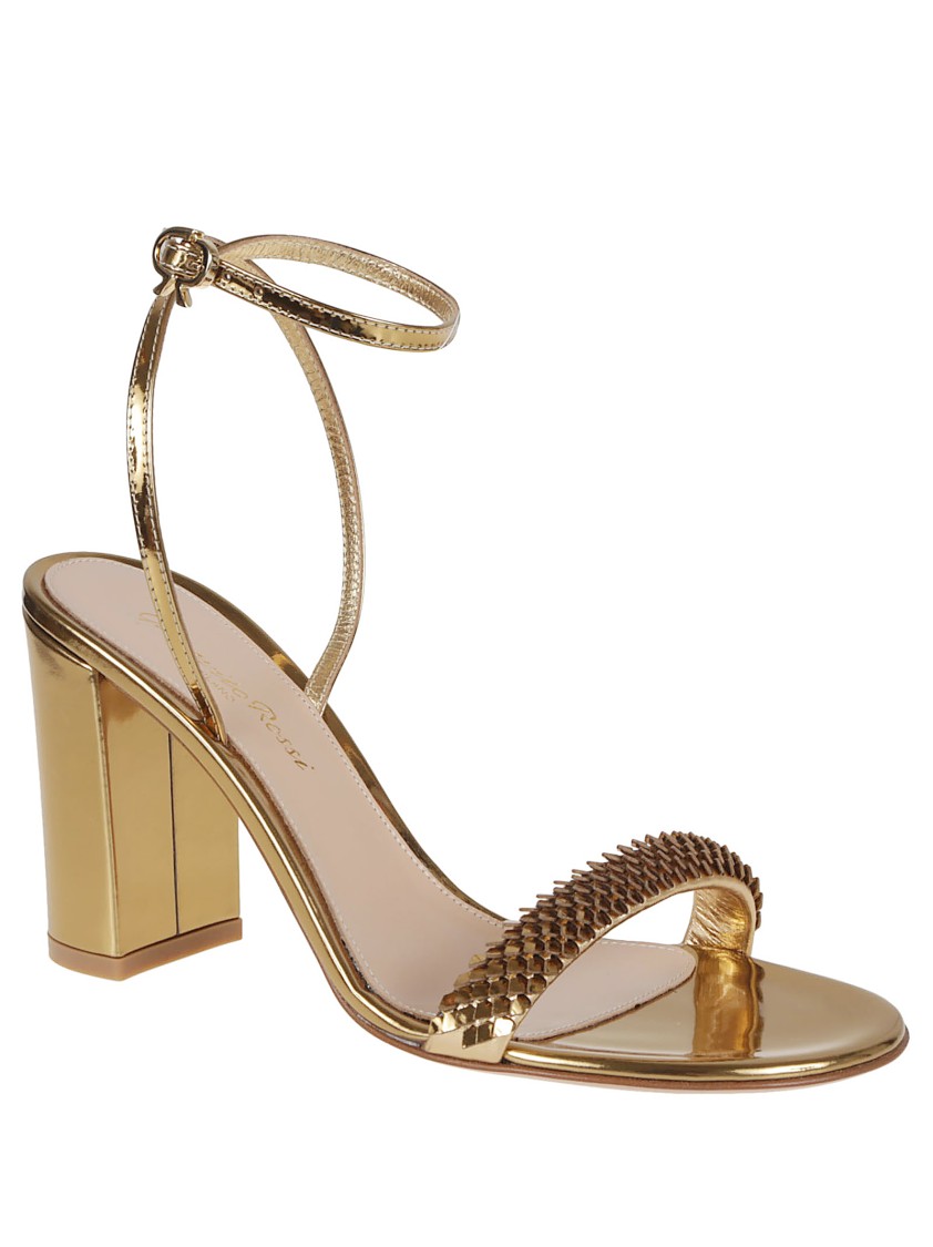 Gianvito Rossi Calissa Sandals With Iconic Ribbon Buckle