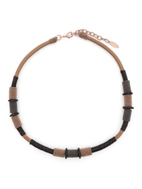 ピアス Brunello Cucinelli Black Bead Bracelet With llic Accents Brunello Cucinelli Black Bead Bracelet With Metallic Accents