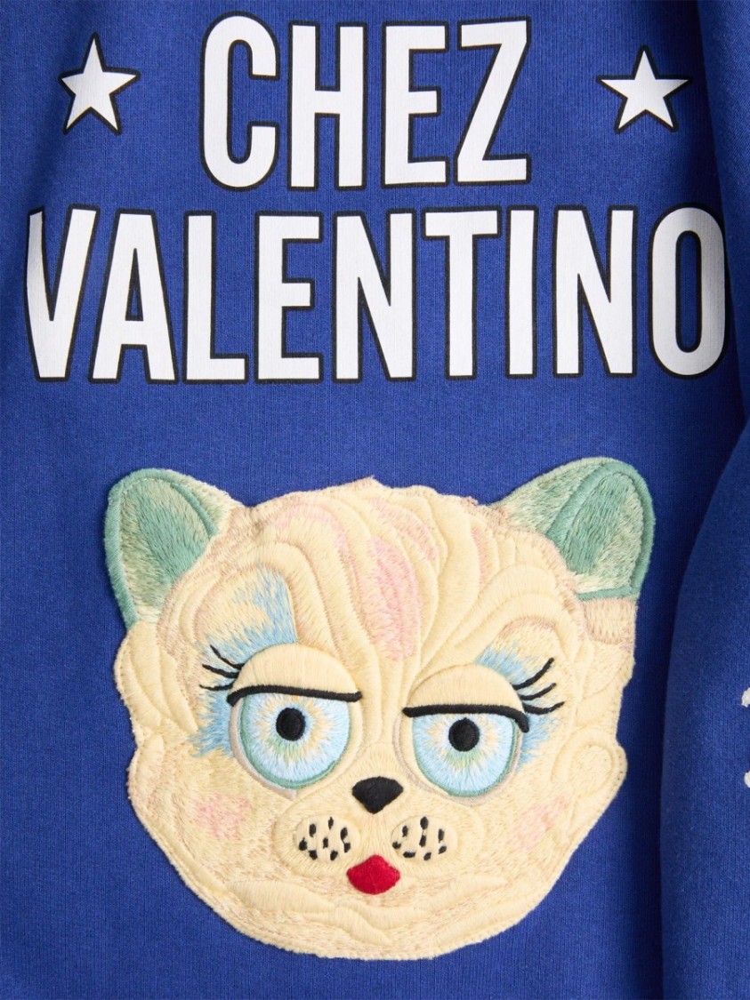 Valentino V And Le Chat De La Maison Sweatshirt