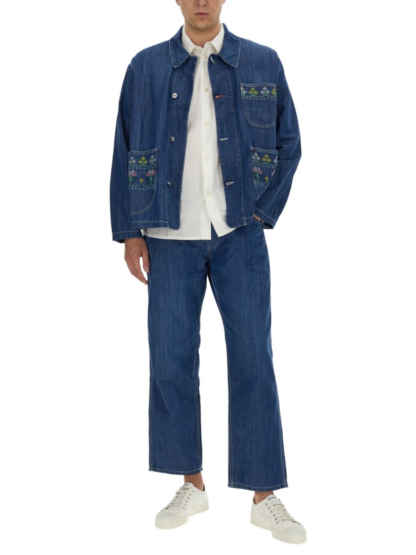 Ymc You Must Create Ymc Classic Fit Denim Jeans In Green