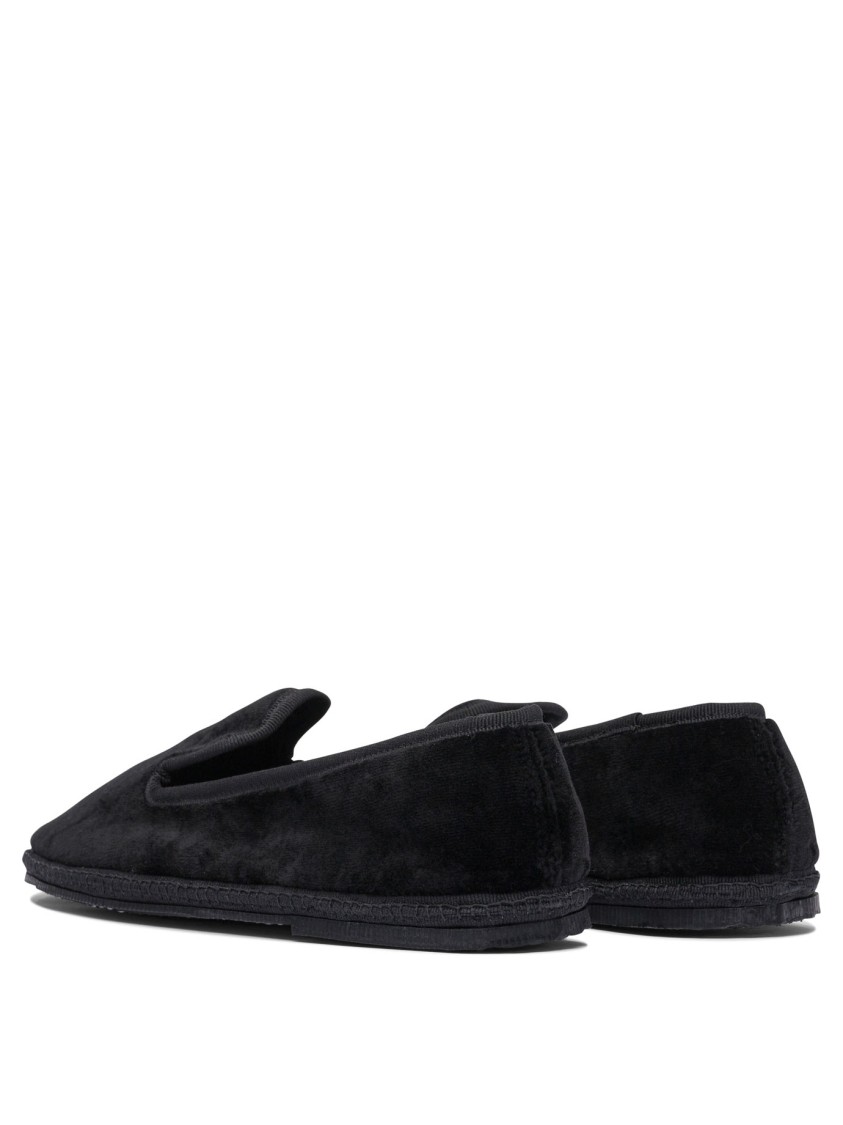 Sentier Di Segantin Roberta Black Loafers With Plush Interior And Durable Sole In Black