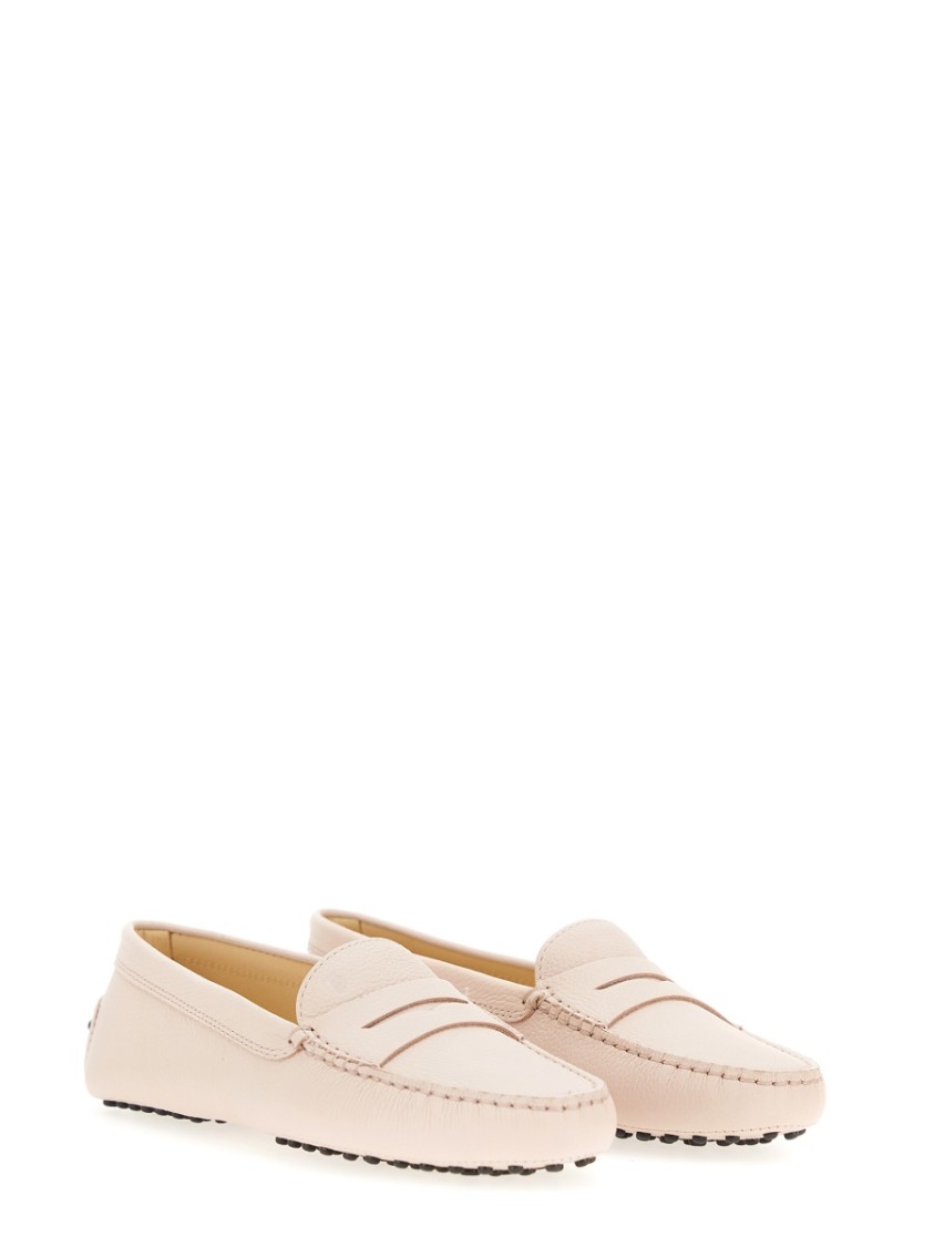 TOD'S TOD'S CALFSKIN LEATHER LOAFERS 