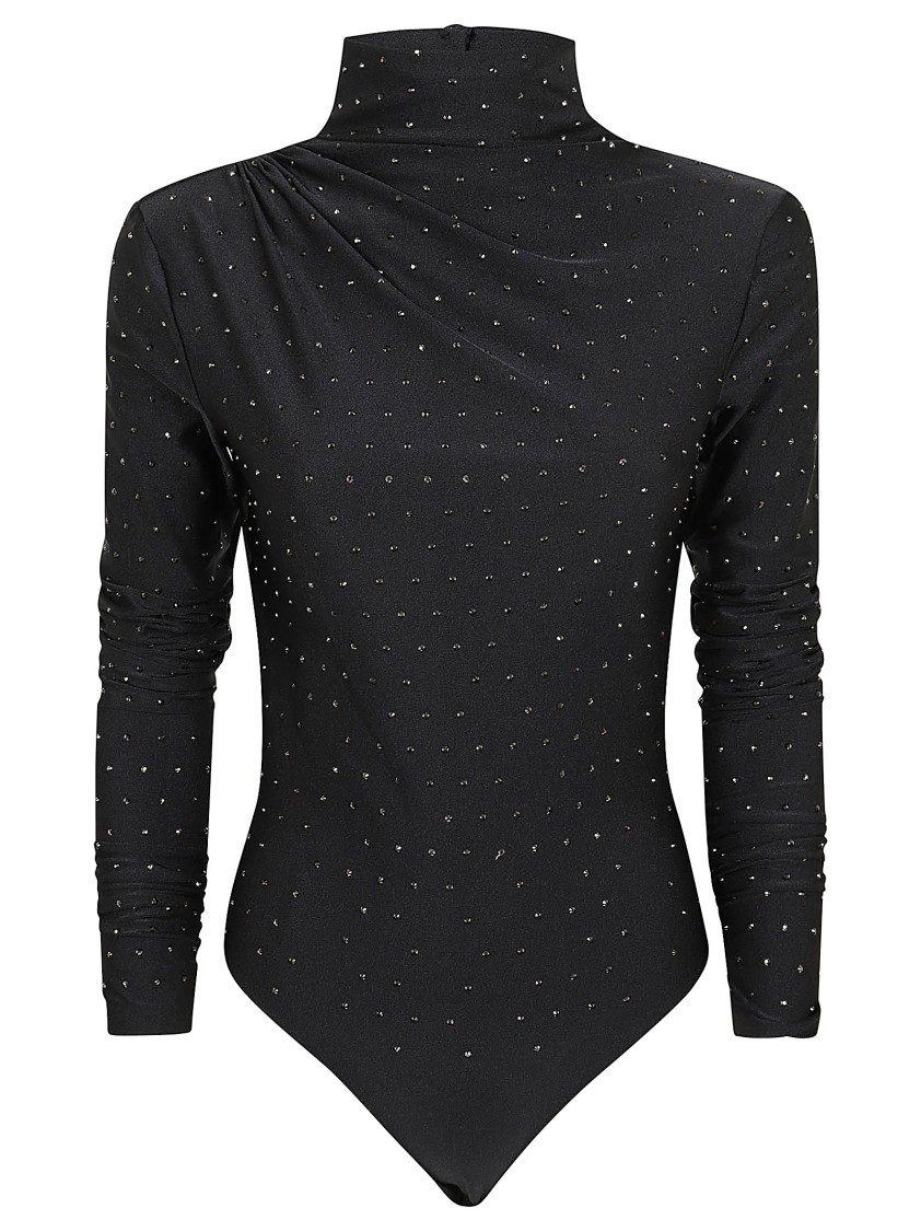 THE ANDAMANE THE ANDAMANE PARKER BODYSUIT CRYSTAL - OPEN BACK