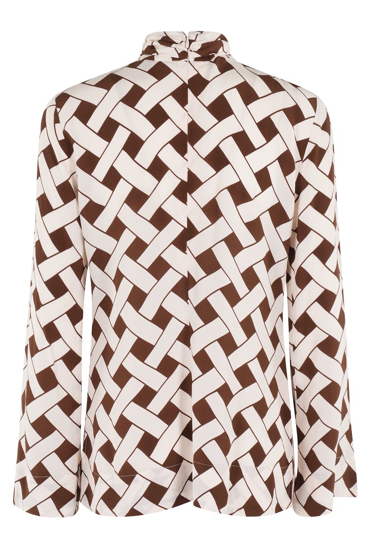 Shop Rixo London Rixo Libra Top In Neutrals