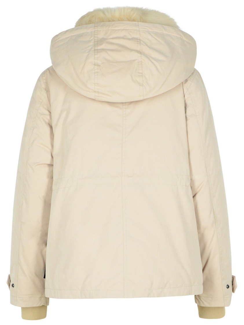 Woolrich Warm And Stylish Down Jacket In White