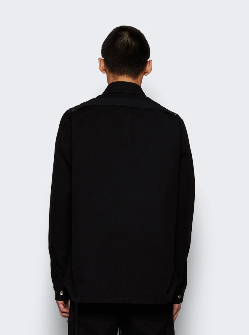 Rick Owens Drkshdw Drkshdw By Rick Owens Outershirt Jacket Black