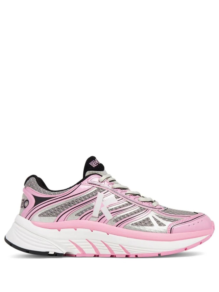 Kenzo Tech Runner Sneakers In Pink