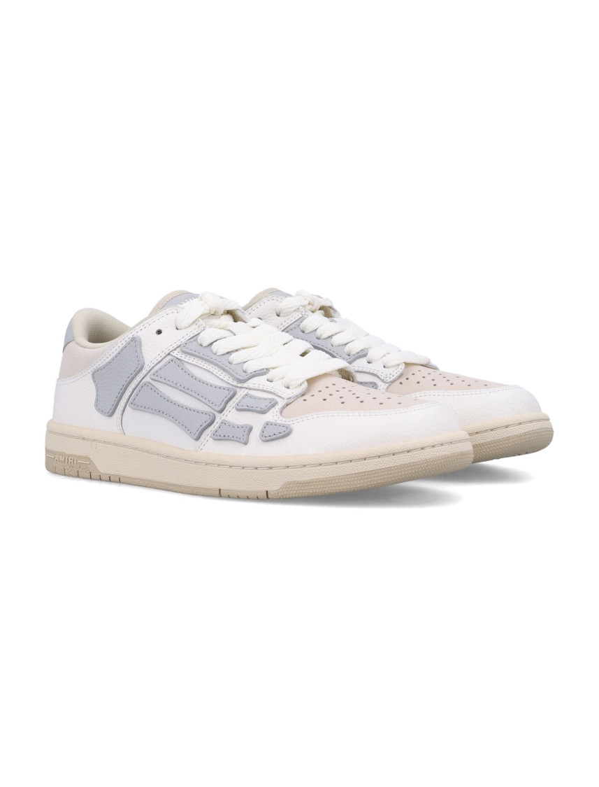 Amiri Skel Top Low Sneakers In Neutral
