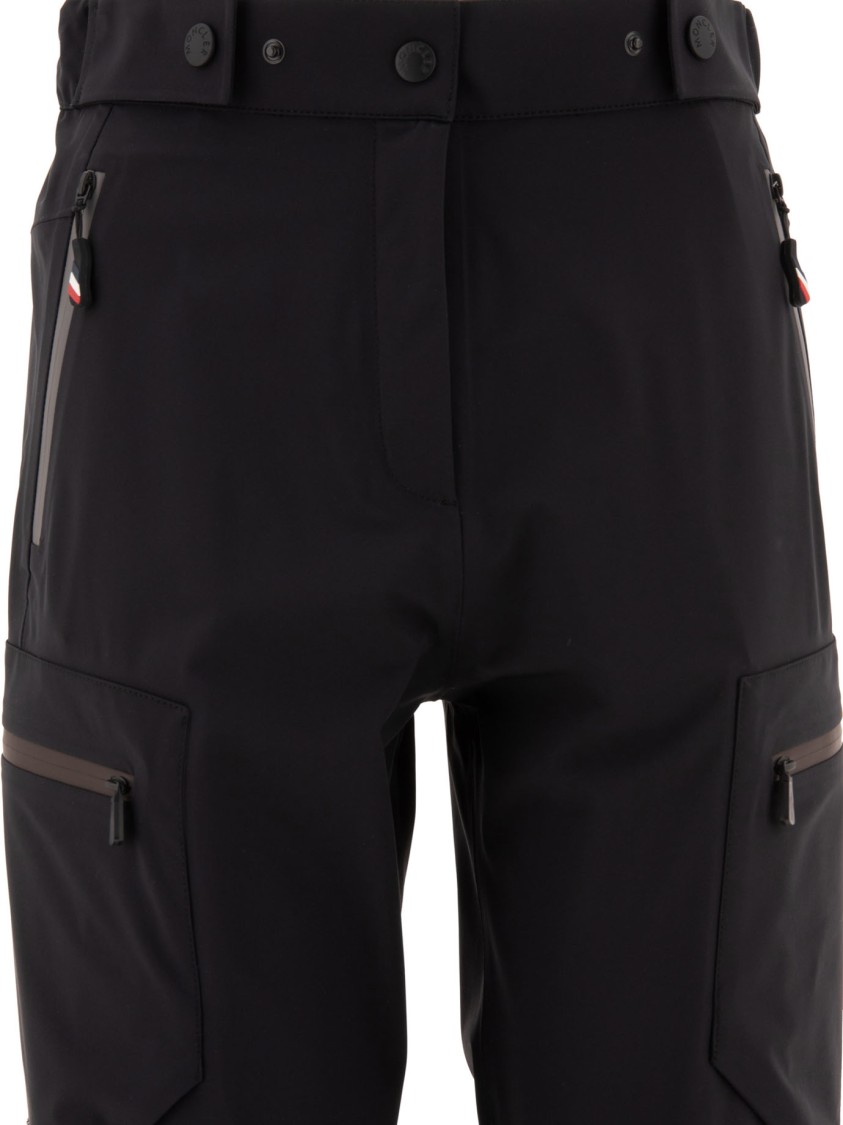 Moncler Grenoble High Waist Sport Trousers In Black