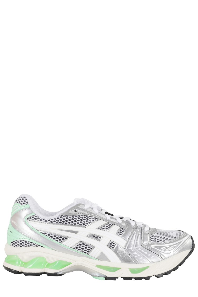 Asics Gel Kayano 14 Technical Fabric Sneakers In White