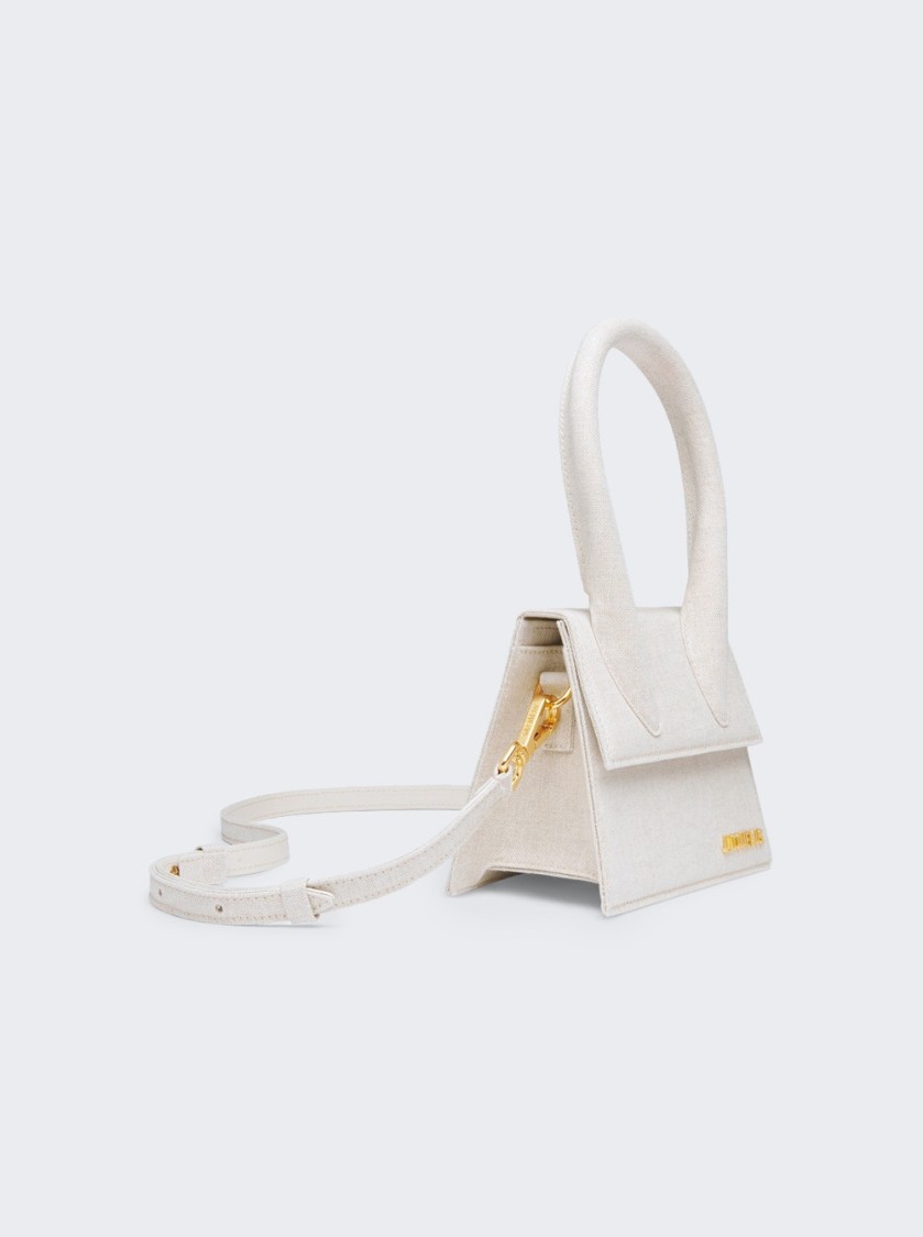 Jacquemus The Medium Chiquito Handbag Light Greige In Neutrals