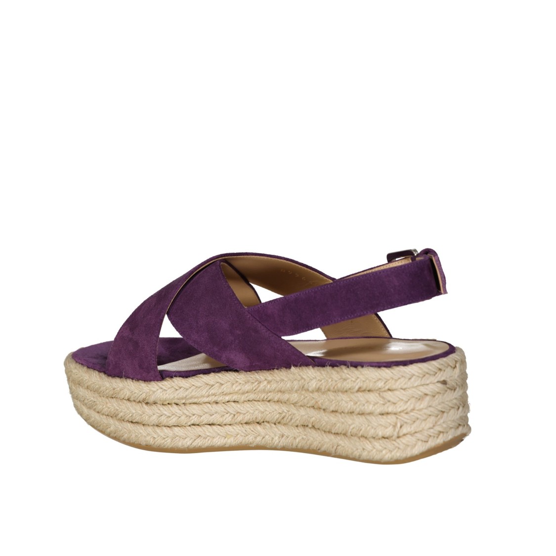 Sergio Rossi Leather Espadrilles In Neutrals