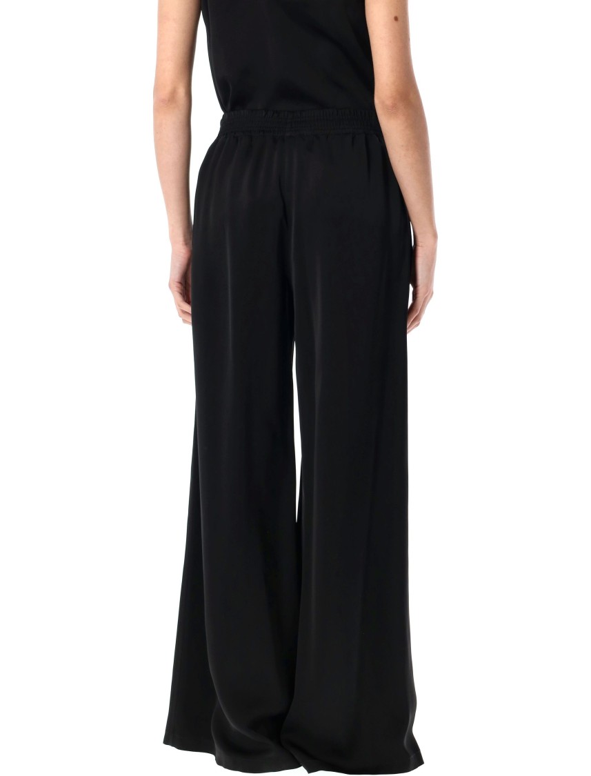 Fabiana Filippi Flowing Wide-leg Trousers Side Pockets