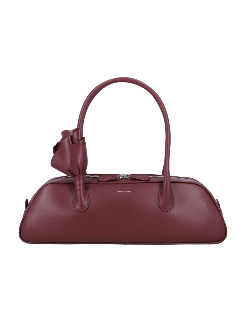Magda Butrym Burgundy Brigitte Trapeze Shoulder Bag In Burgundy