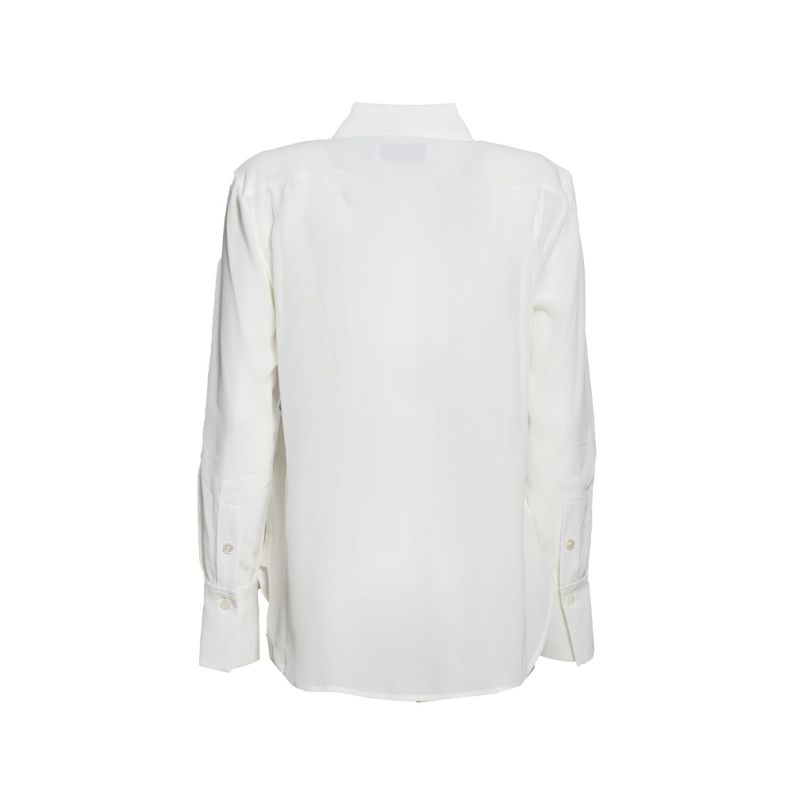 Shop Equipment Leona Shirt In White Silk