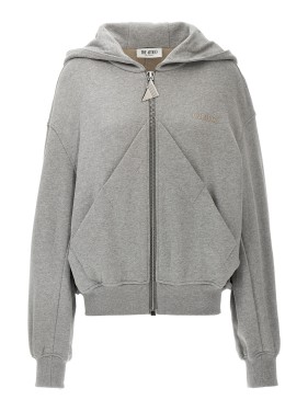 The Attico American Fleece Double Melange Sweatshirt | THE LIST