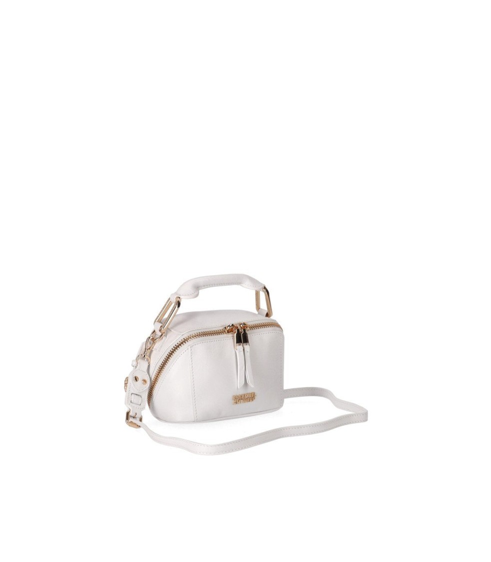 Essentiel Antwerp Hini White Mini Crossbody Bag In White