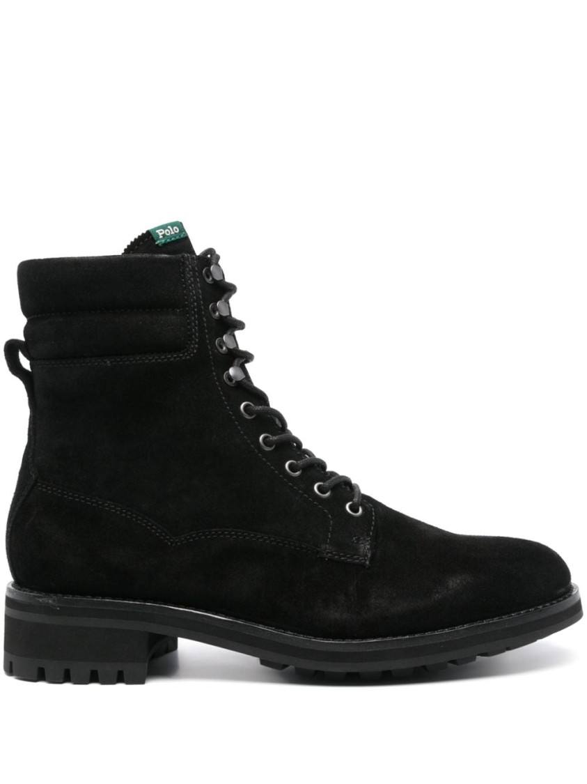 Polo Ralph Lauren Bryson Tall Boots In Black