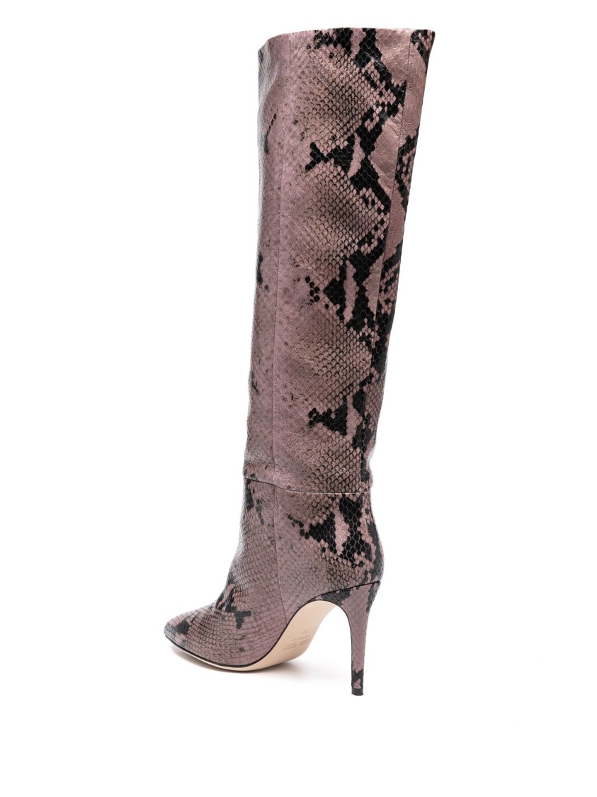 Paris Texas Stiletto Boot 85 In Brown