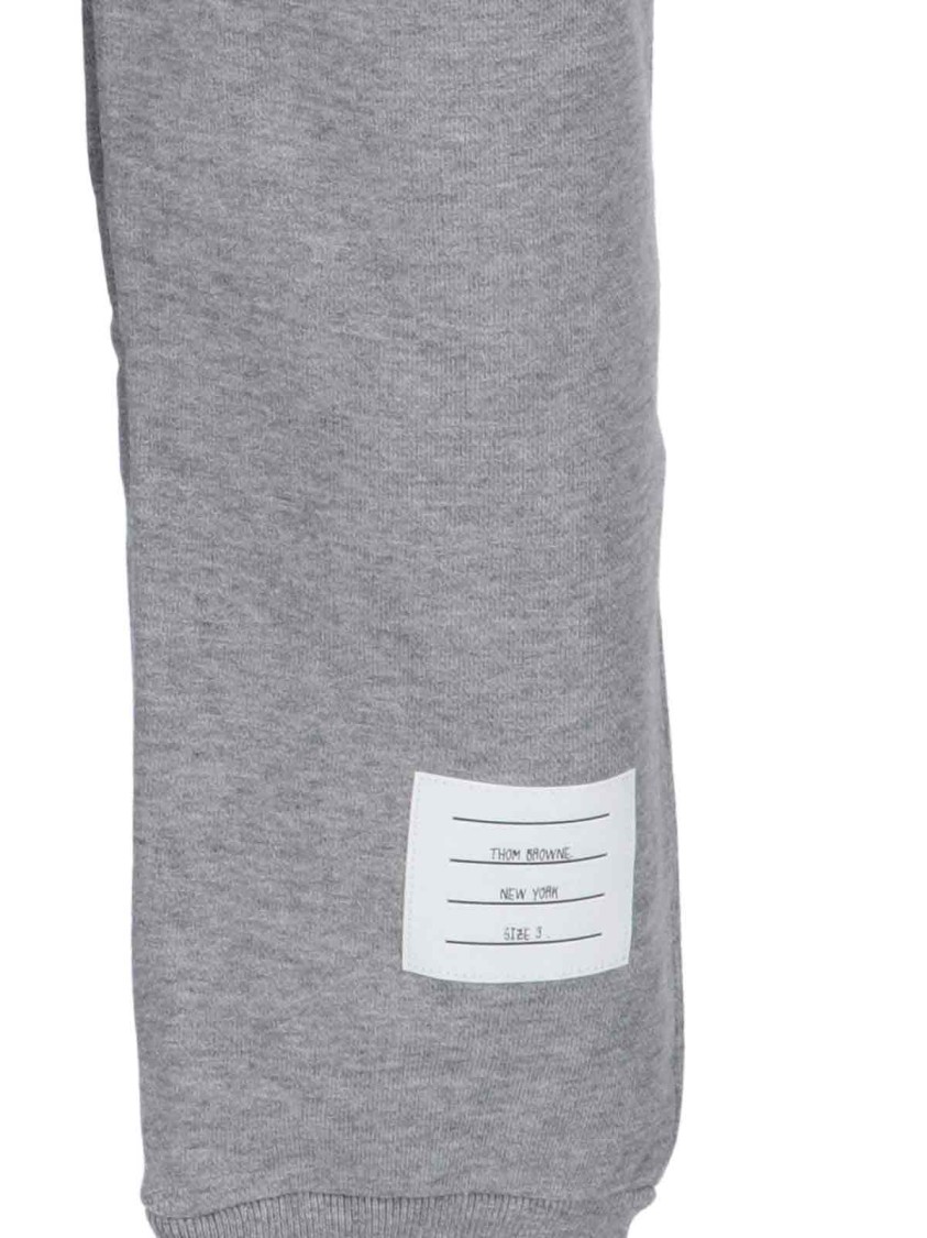 Thom Browne 4-bar Sweat Pants In Gray