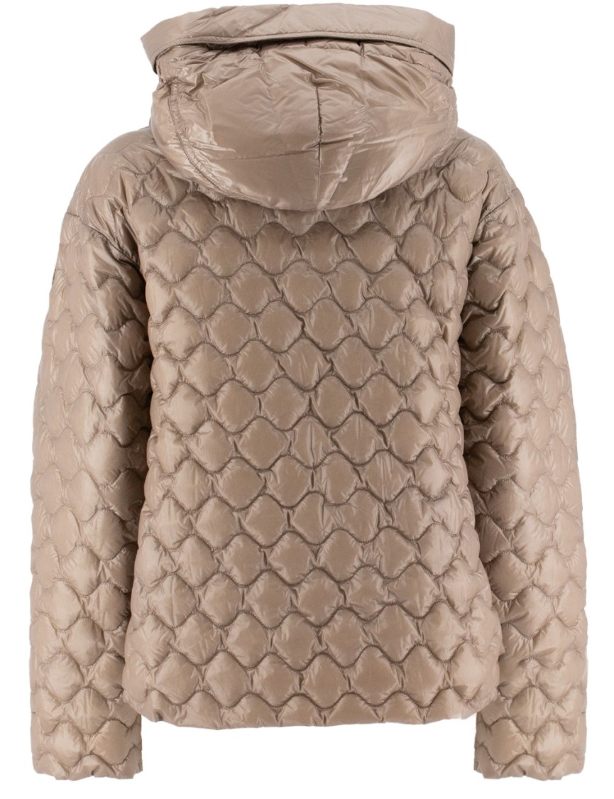 Shop Parajumpers Quilted Down Jacket In Brown