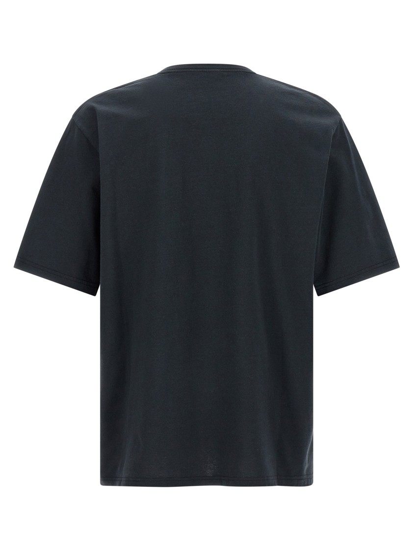 Alexander Mcqueen Faded T-shirt In Black