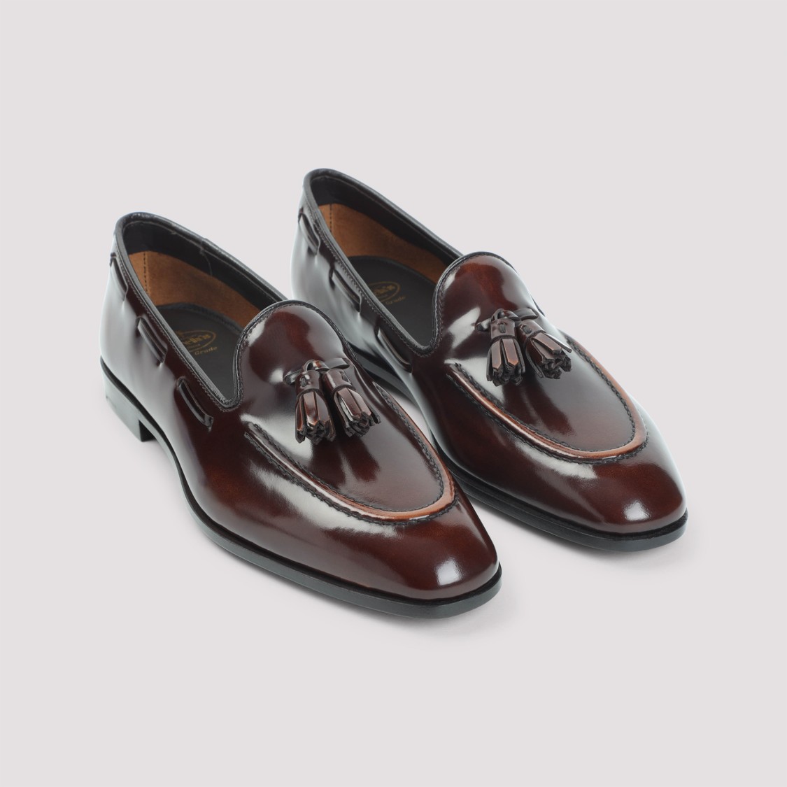 Church's Brown Maidstone Loafers With Tonal Tassels
