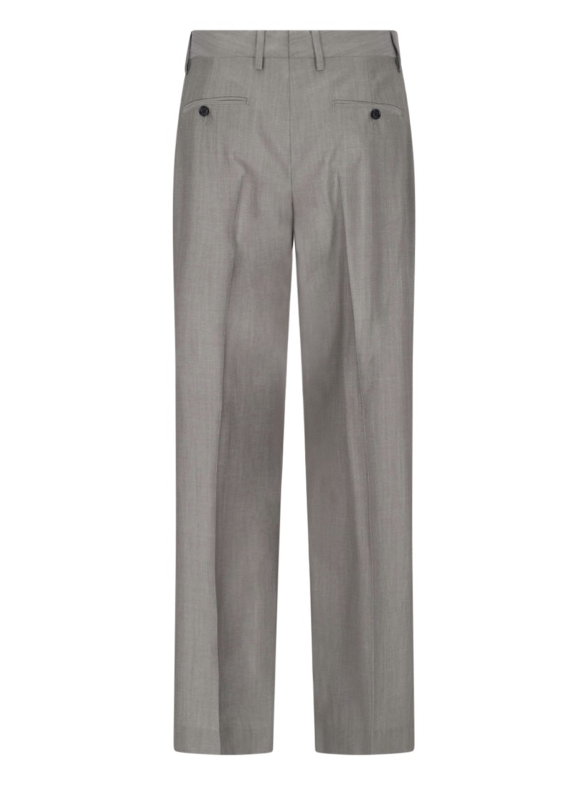 Lardini Grey Double-breasted Suit