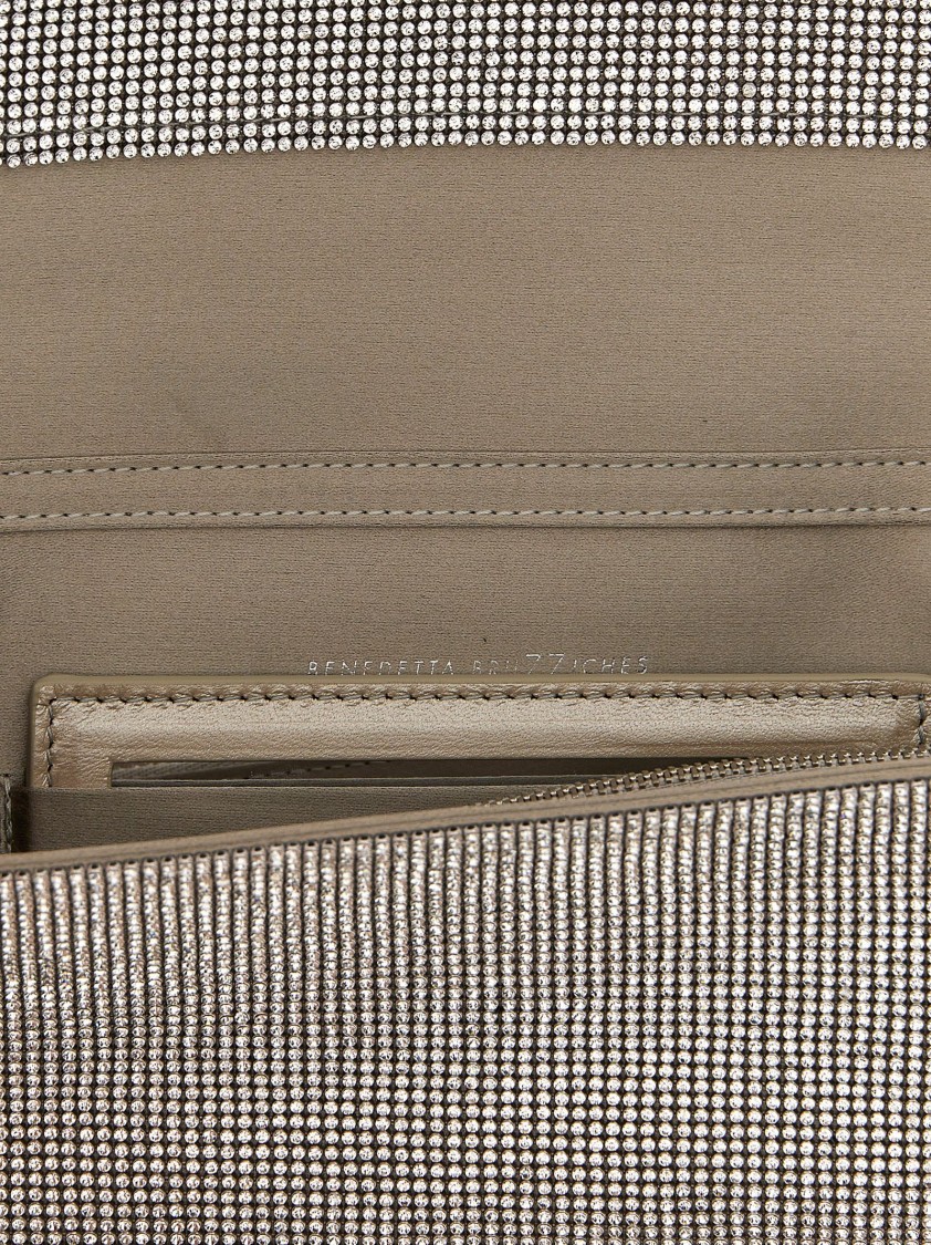 Benedetta Bruzziches 'vittissima La Grande' Crossbody Bag In Gray
