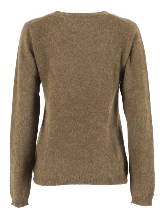 P.A.R.O.S.H. Lightweight Brown Sweater With Classic Round