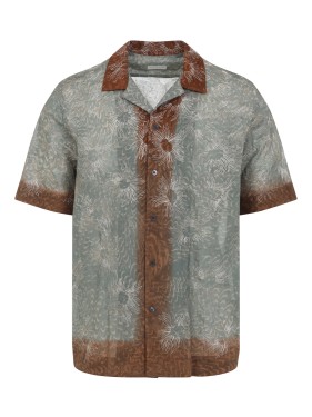 Dries Van Noten Pleated Viscose And Cotton Blend Dress | THE